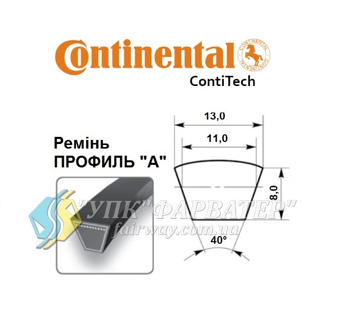 Ремень А1360 ContiTech
